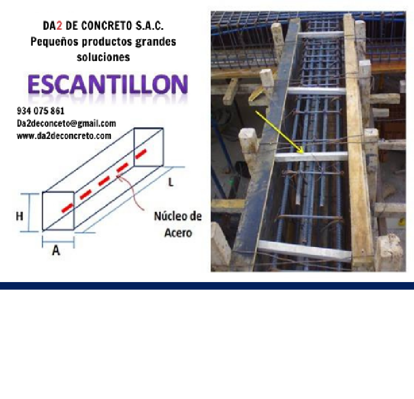 Imagen del producto Escantillon de concreto